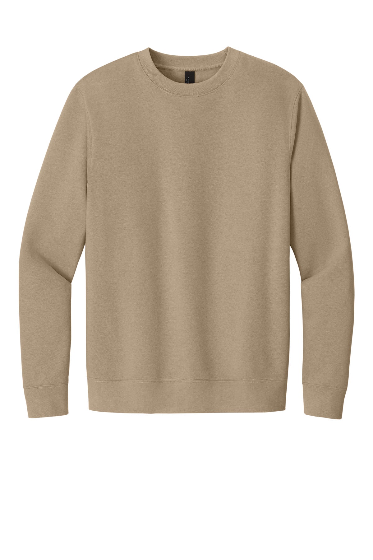Front View of DesertTan District V.I.T. Fleece Crew DT6104