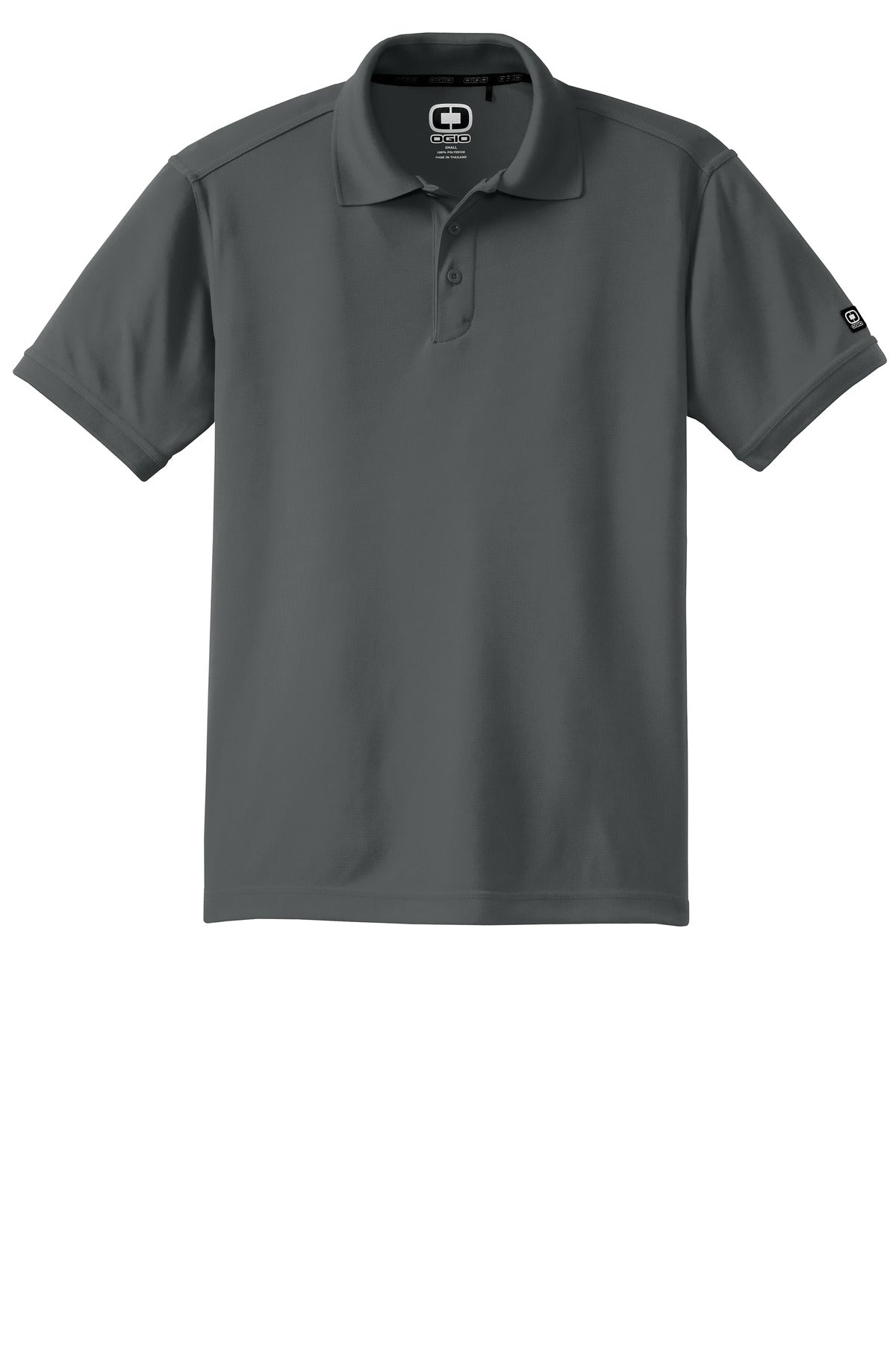 Front View of Diesel Grey OGIO - Caliber2.0 Polo OG101