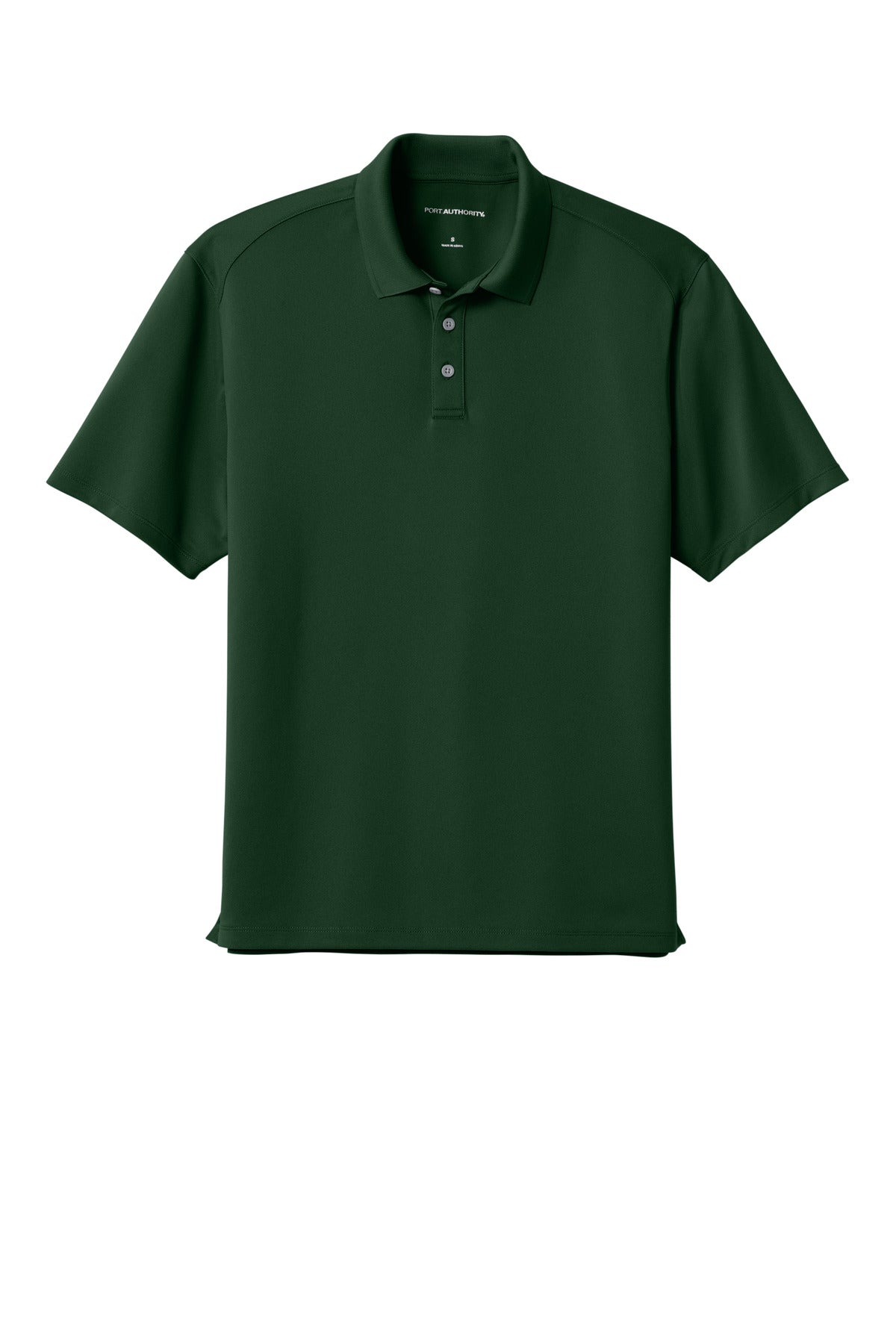 Front View of DpForGrn Port Authority Wearever Performance Pique Polo K240