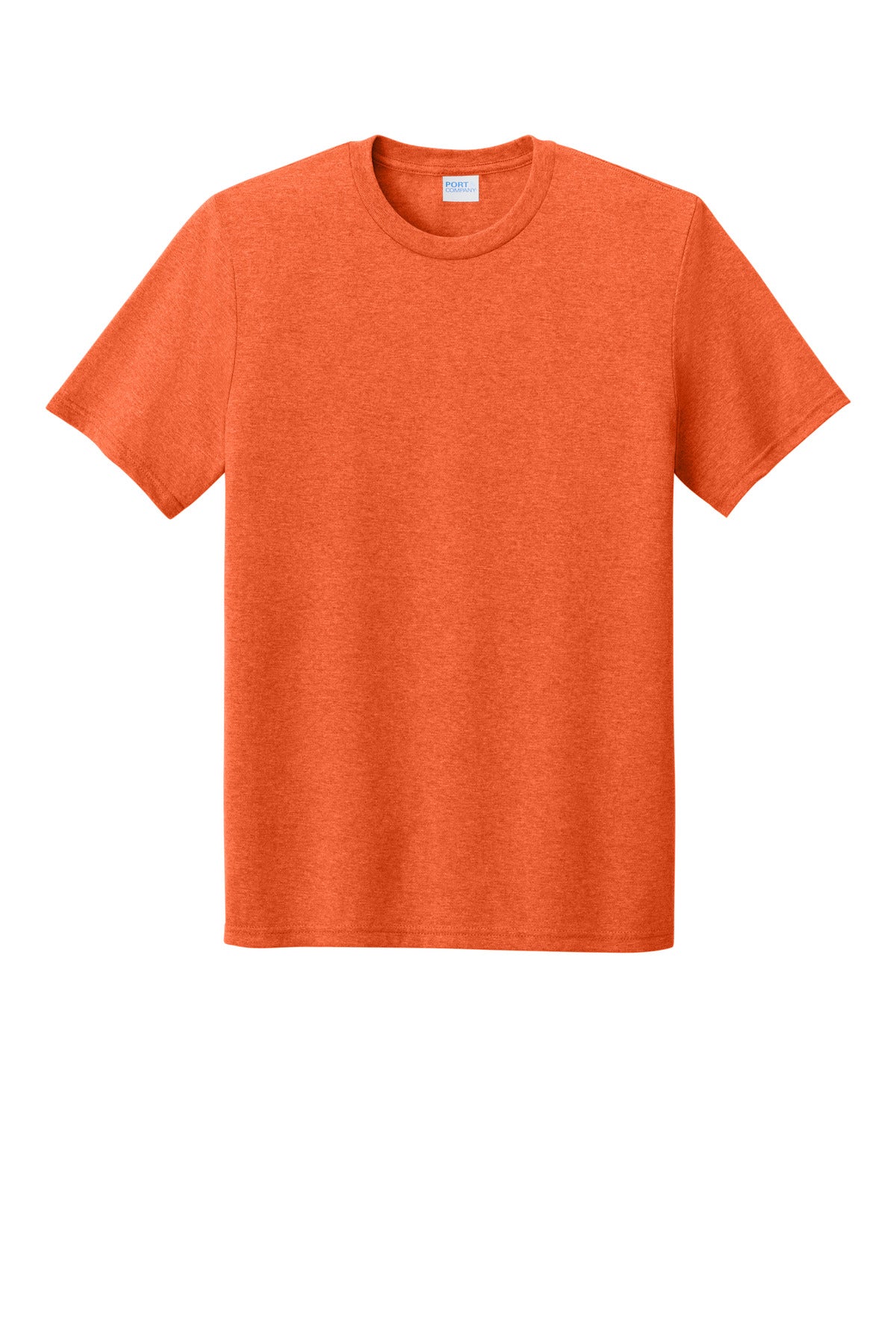 Front View of DpOrHthr Port & Co Tri-Blend Tee. PC330