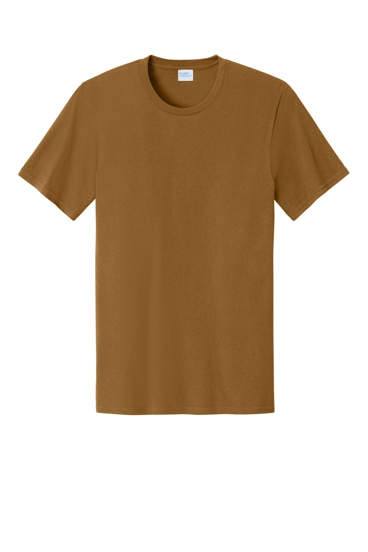 Front View of DuckBrown Port & Co Easy Cotton Tee PC43