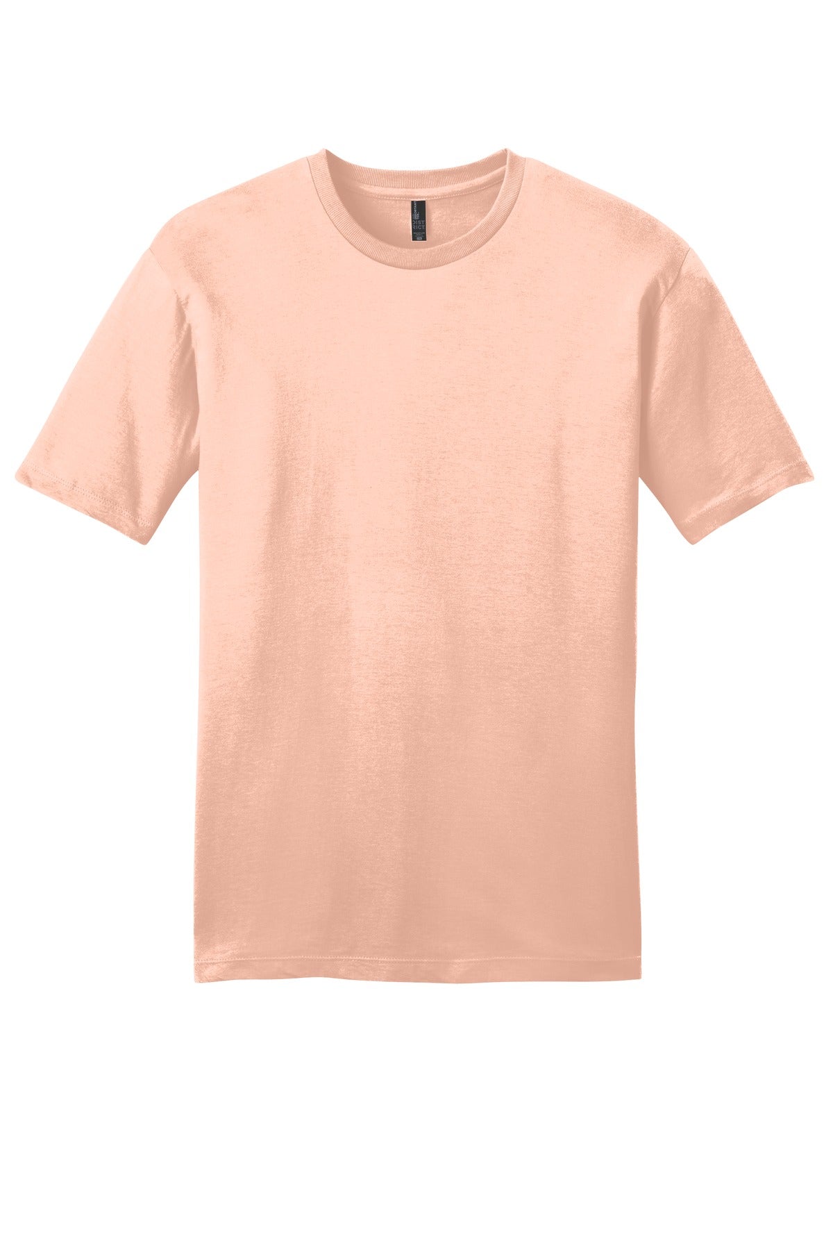 Front View of Dusty Peach District Very Important Tee . DT6000