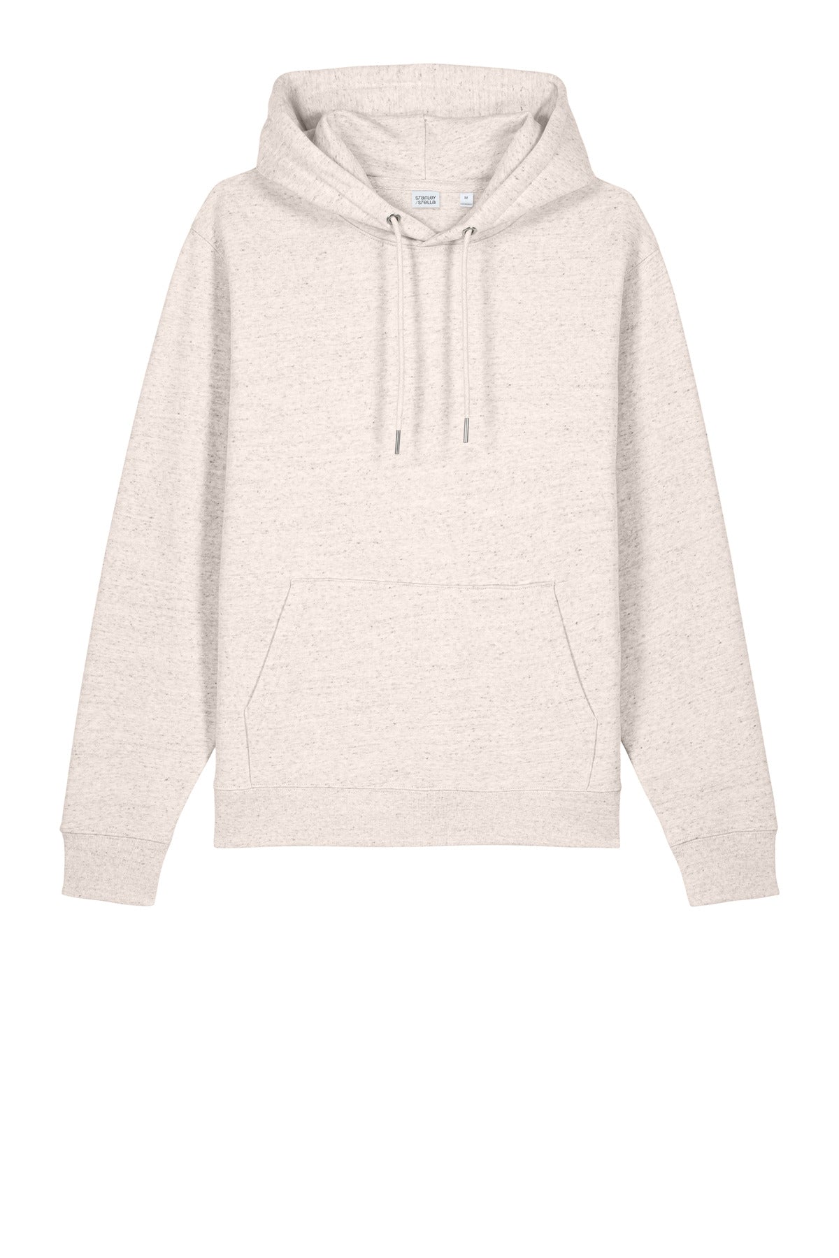 Front View of EcoHeather Stanley/Stella Unisex Cruiser 2.0 Hooded Sweatshirt SXU003