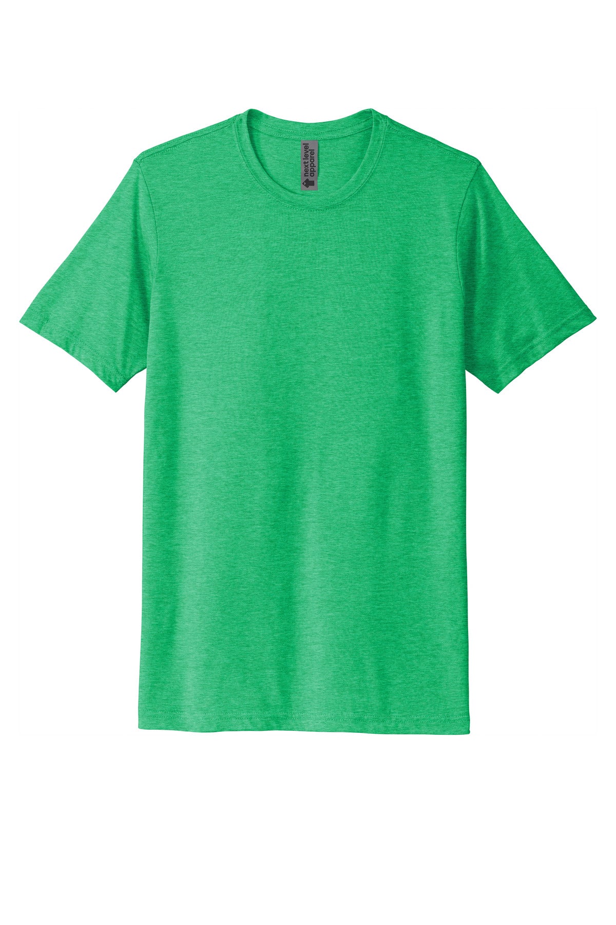 Front View of Envy Next Level Apparel Adult Poly/Cotton Tee. NL6200