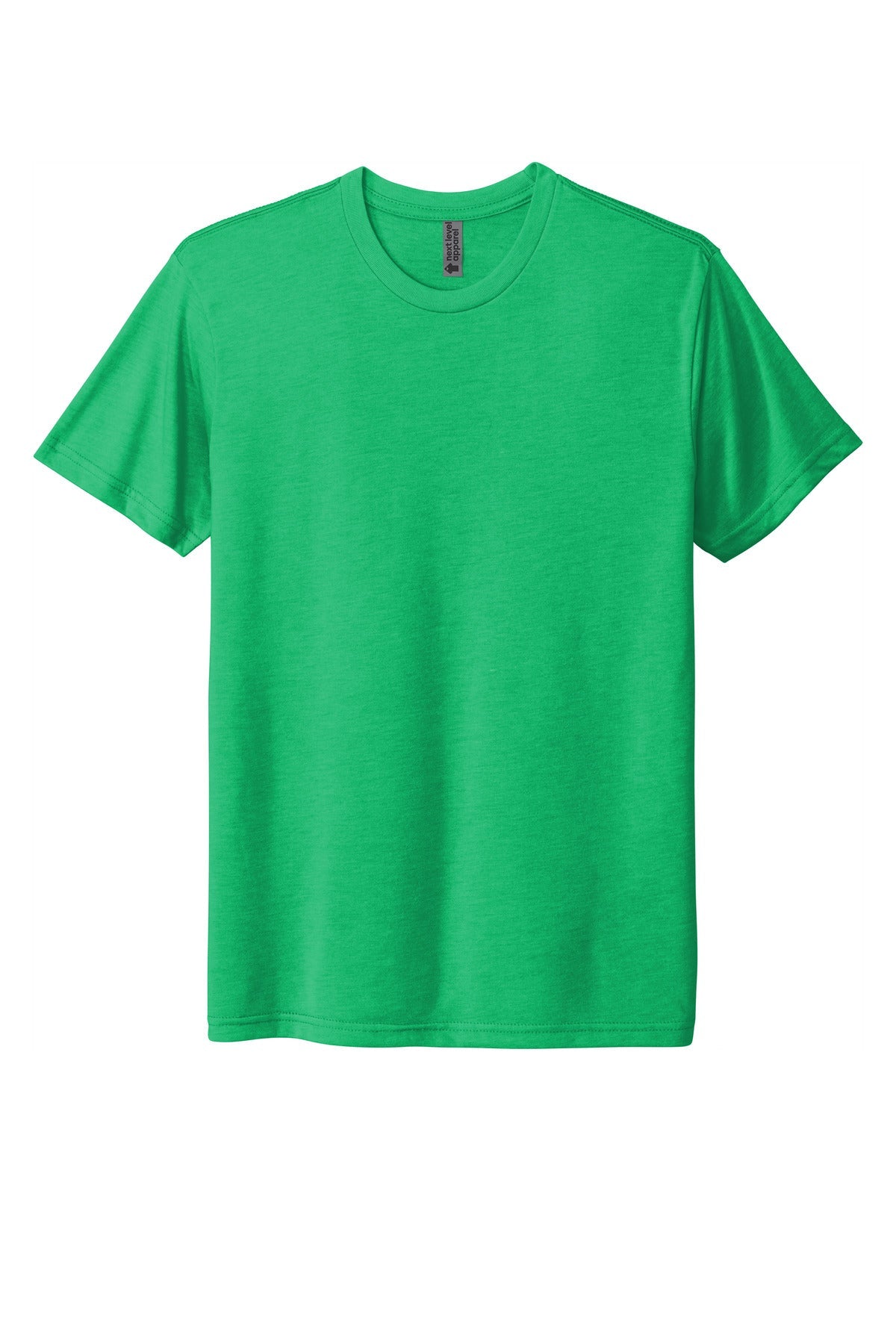 Front View of Envy Next Level Apparel Adult Tri-Blend Tee. NL6010