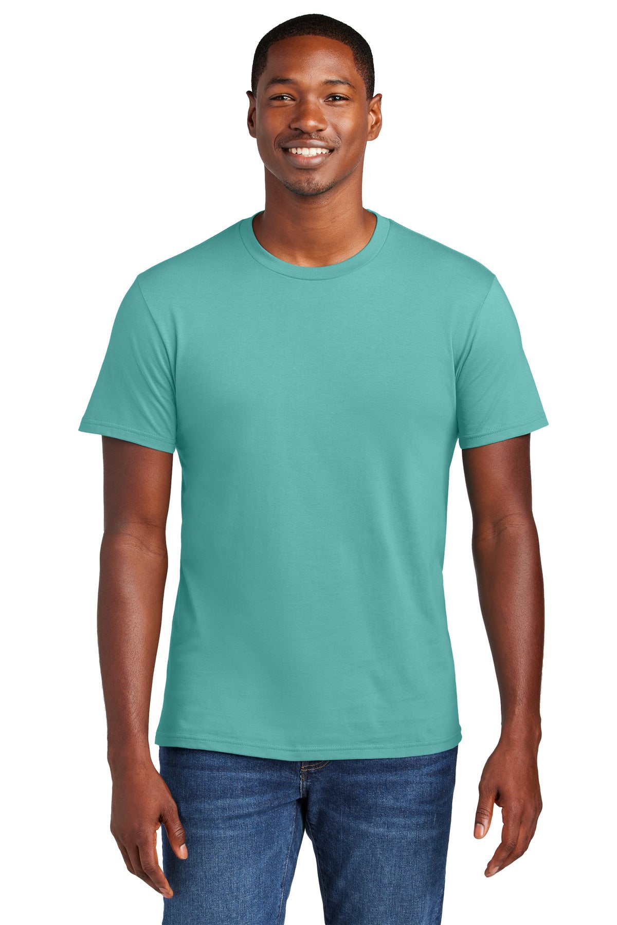 Front View of EuclptusBl District Very Important Tee . DT6000