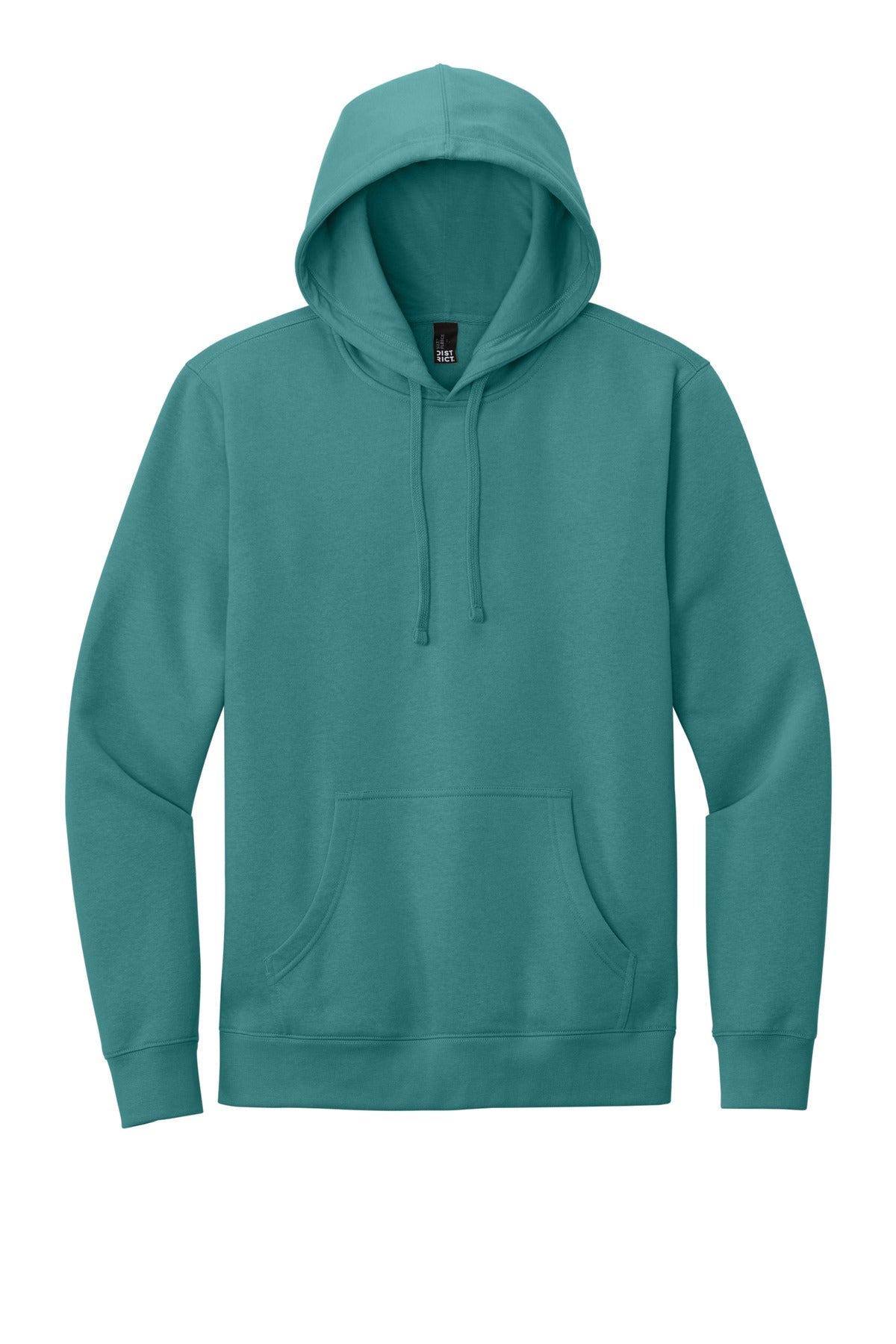Front View of EuclptusBl District V.I.T. Fleece Hoodie DT6100