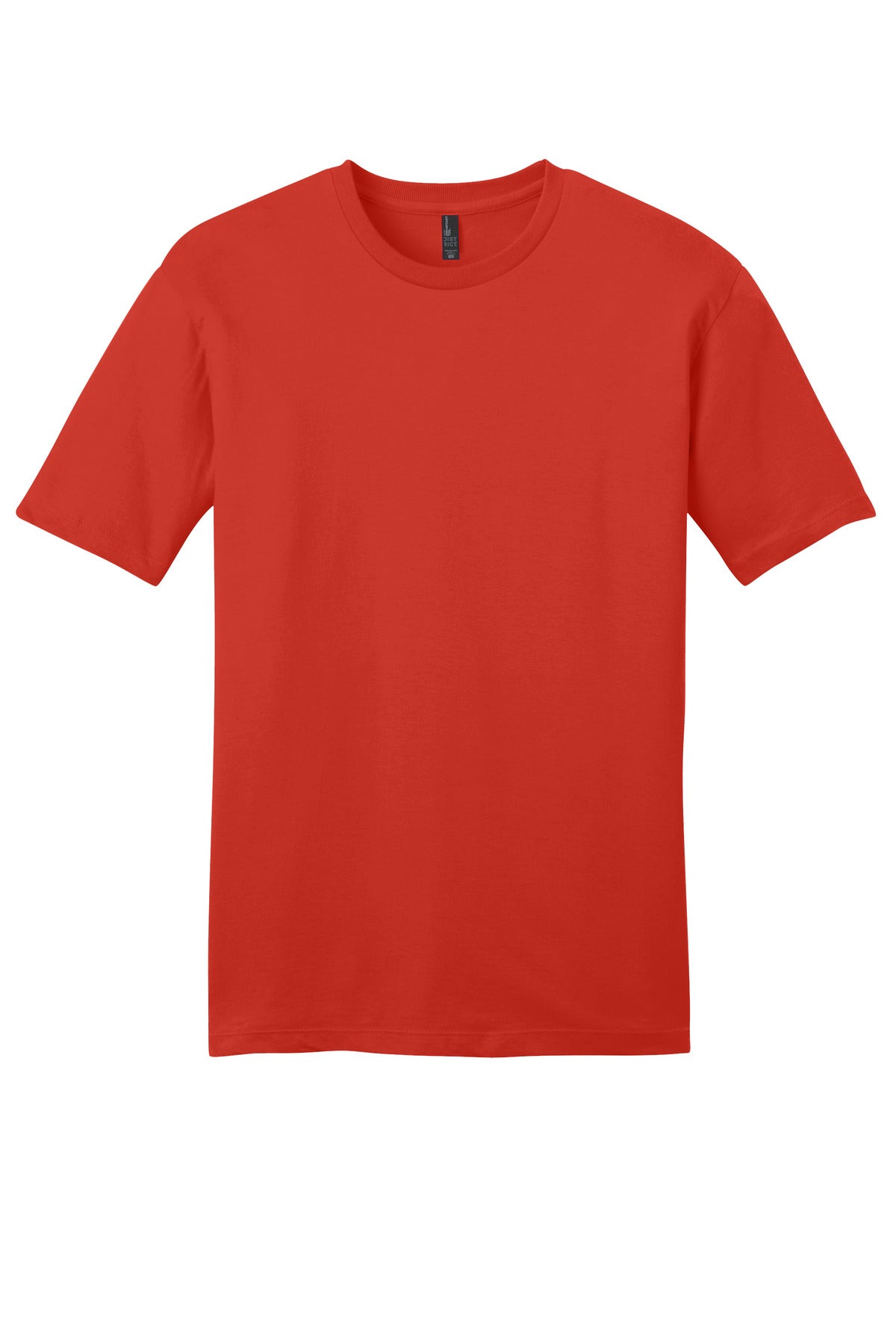 Front View of FieryRed District Very Important Tee . DT6000