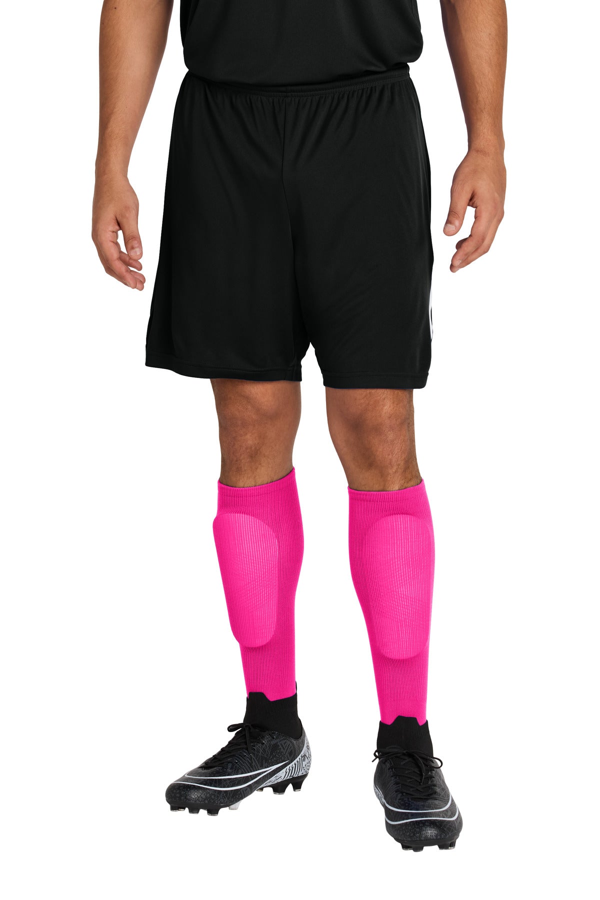 Front View of FlashPink Sport-Tek All Sport OTC Socks STA05