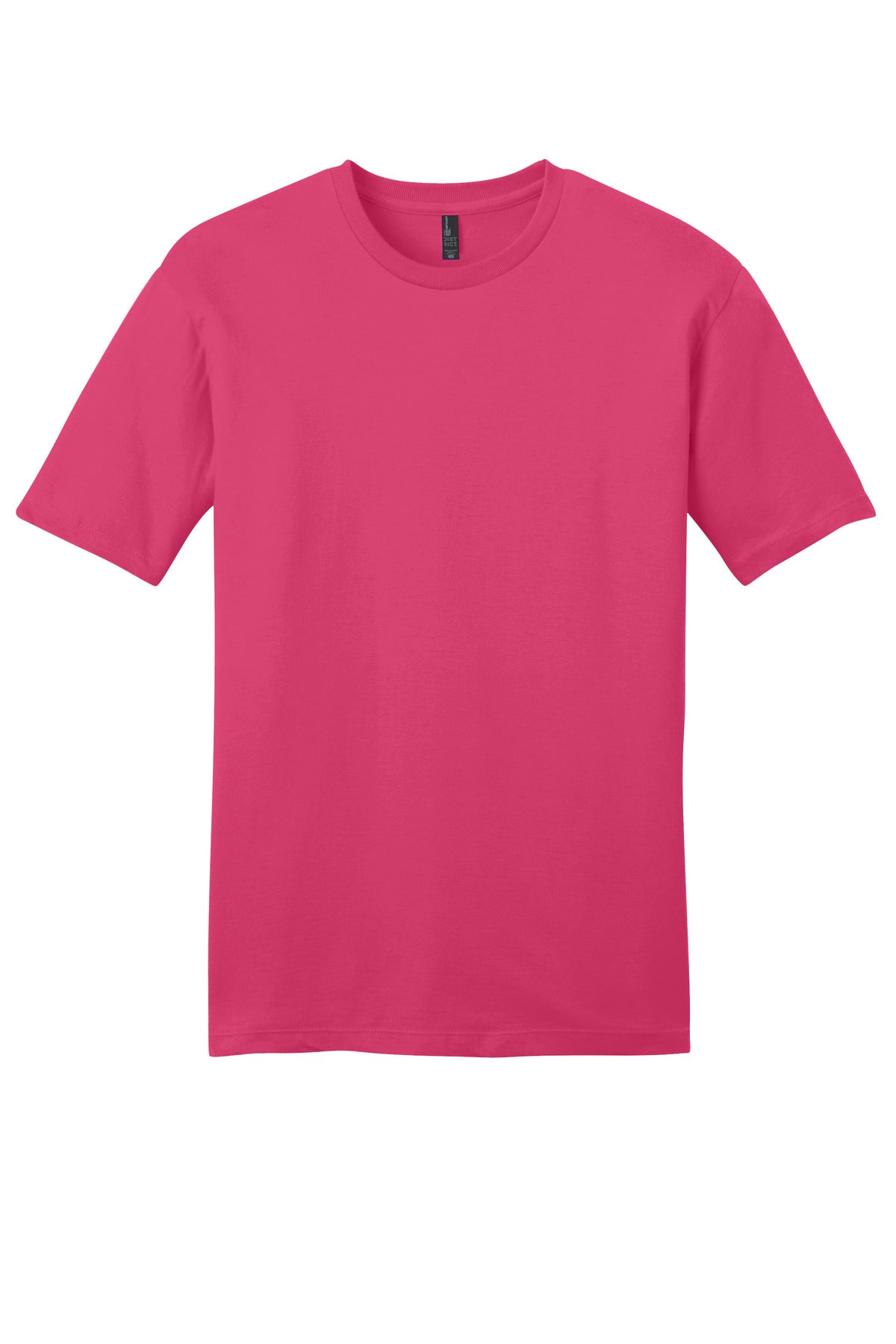 Front View of FlushPink District Very Important Tee . DT6000