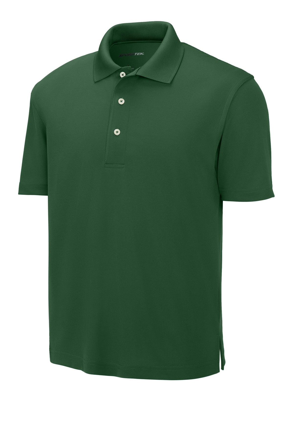 Front View of Forest Sport-Tek Dri-Mesh Polo. K469