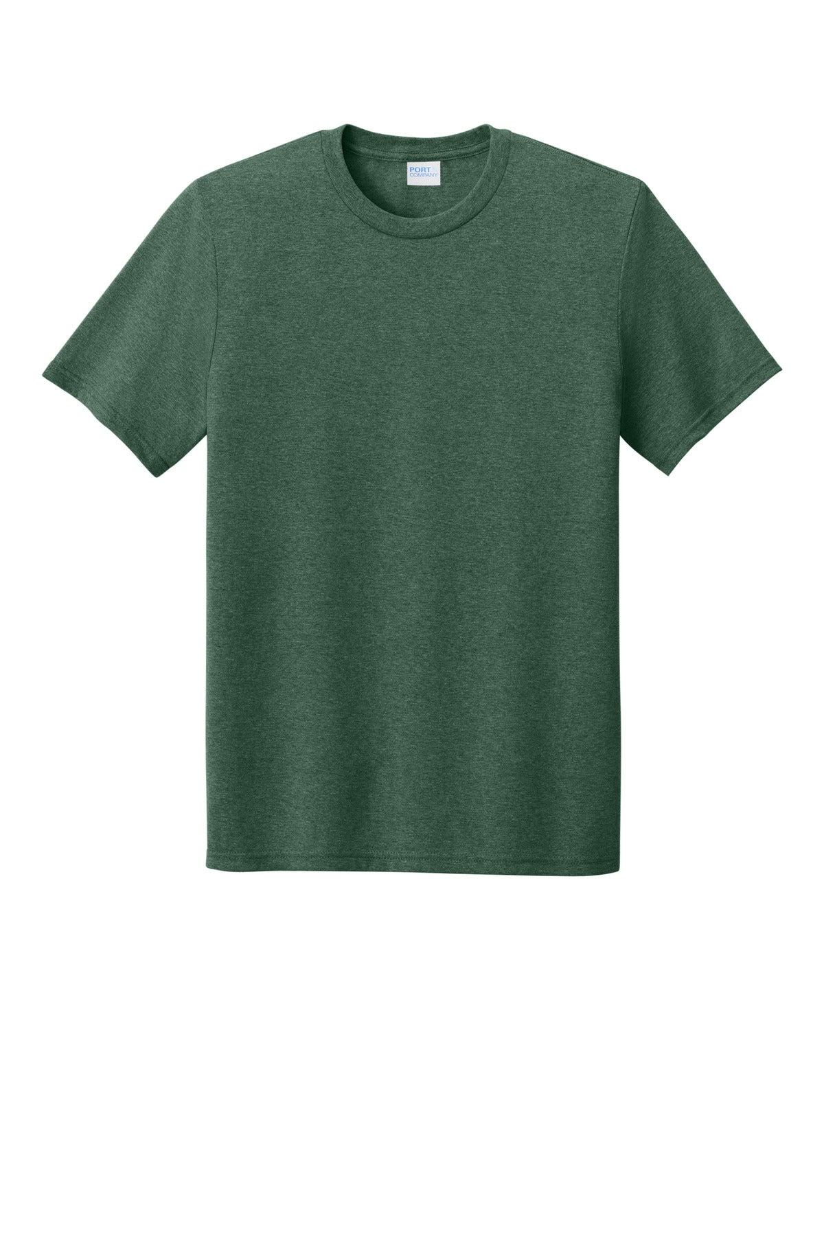 Front View of ForestGnHt Port & Co Tri-Blend Tee. PC330