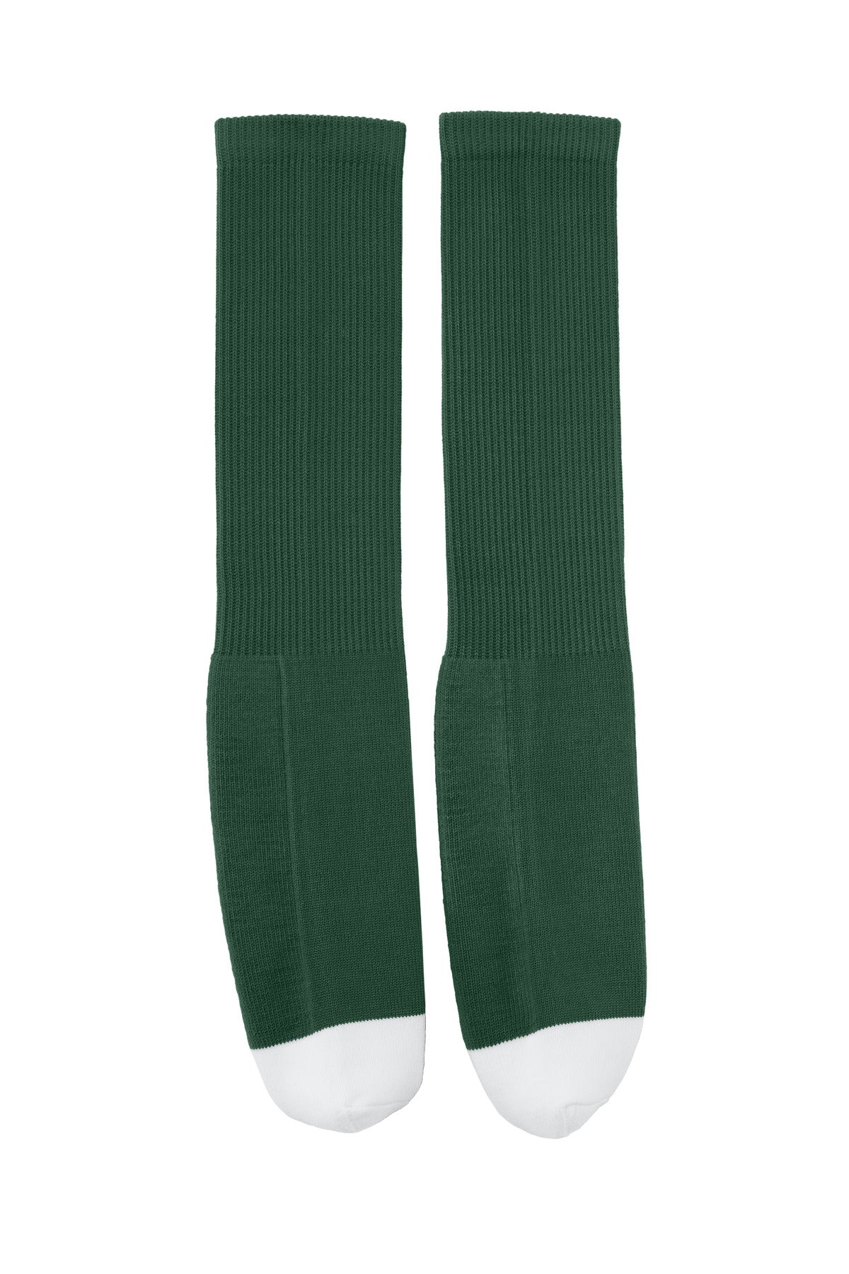 Front View of ForestGrn Sport-Tek All Sport OTC Socks STA05