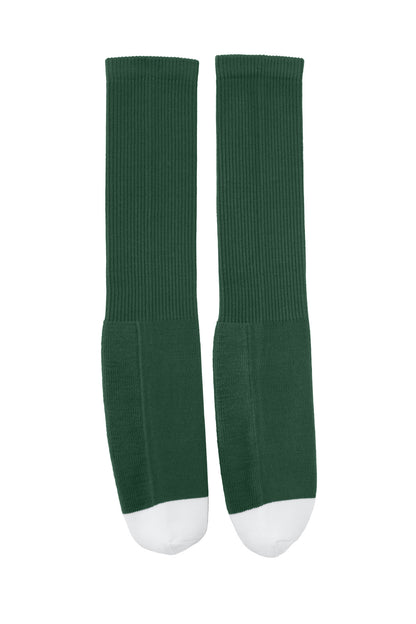 Front View of ForestGrn Sport-Tek All Sport OTC Socks STA05