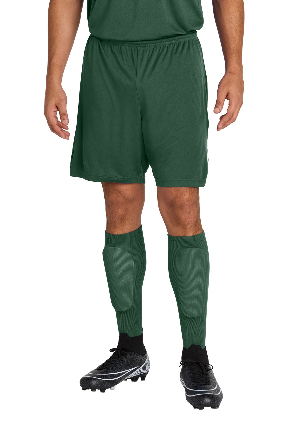 Front View of ForestGrn Sport-Tek All Sport OTC Socks STA05