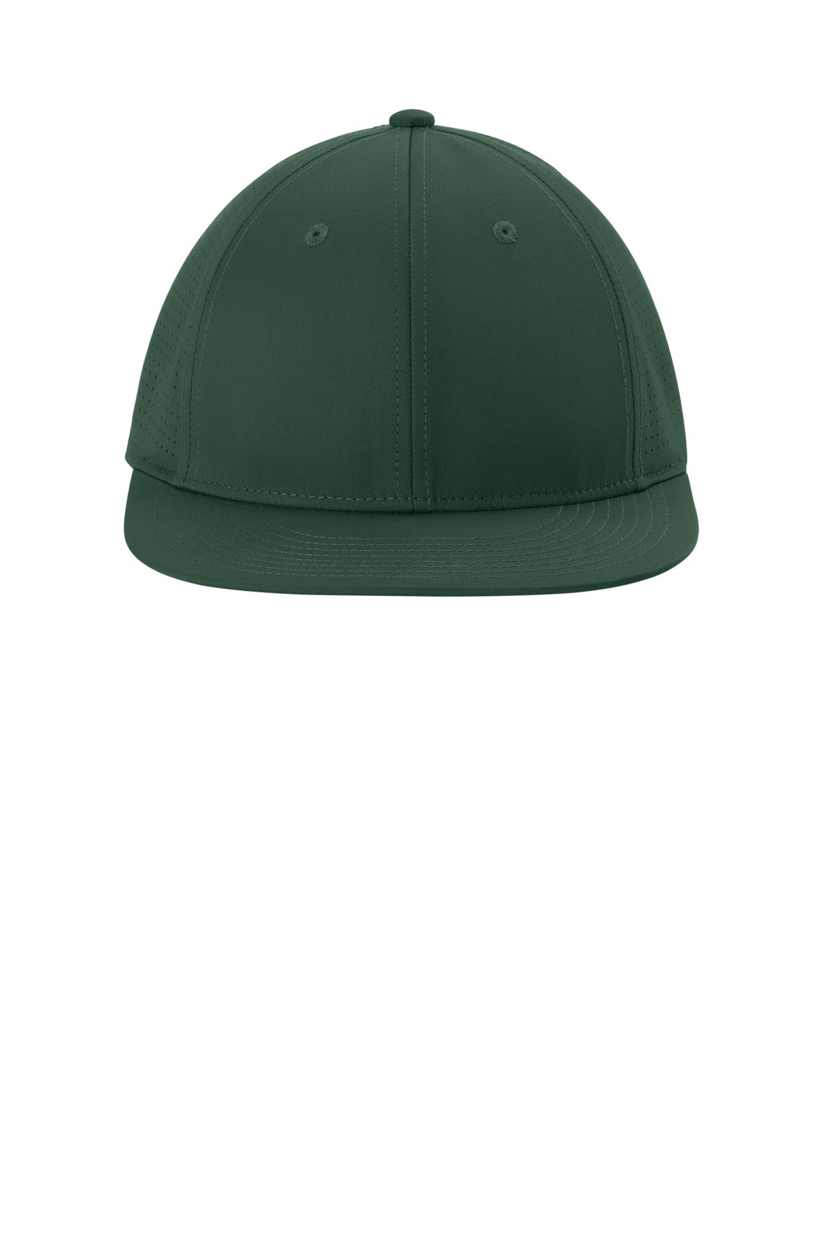 Front View of ForestGrn Sport-Tek Pro-Cut Stretch-Tek Cap STC64
