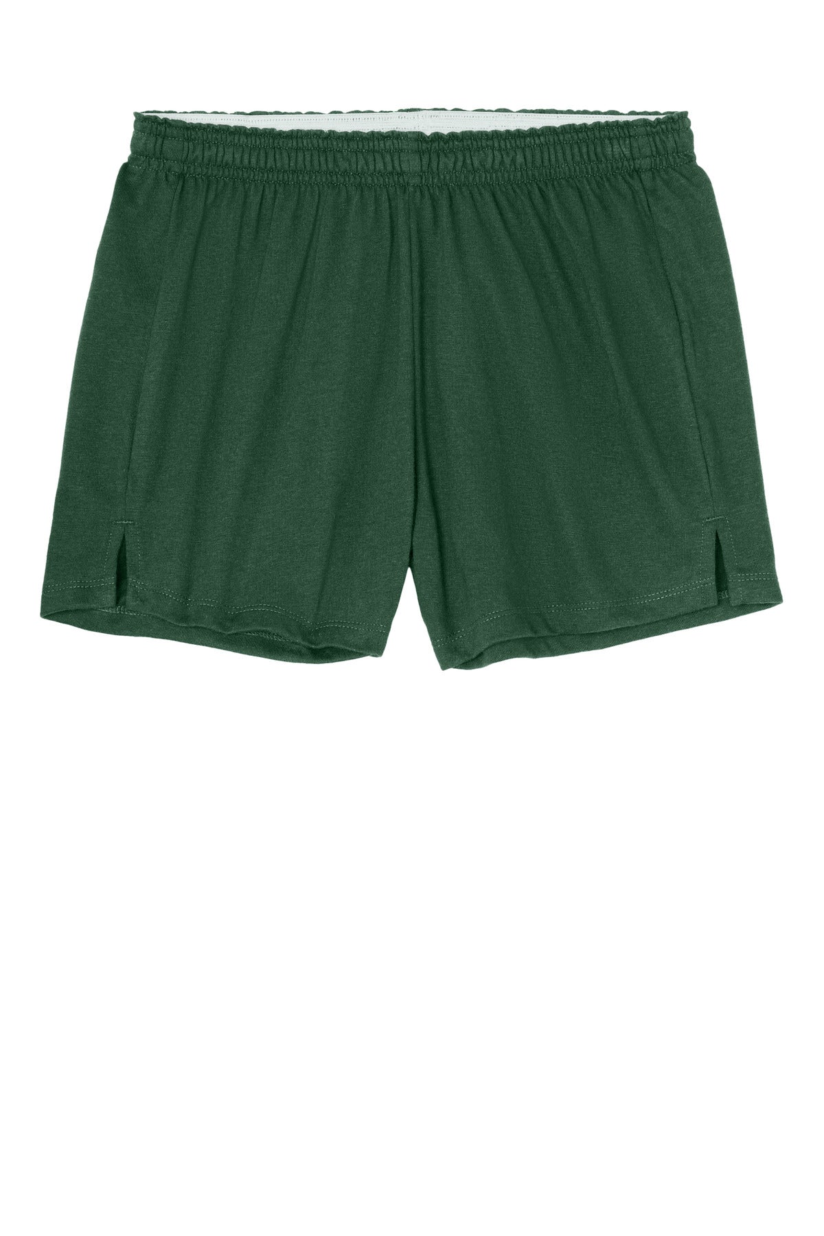 Front View of ForestGrn Sport-Tek Women's Jersey Knit Squad Short LST311