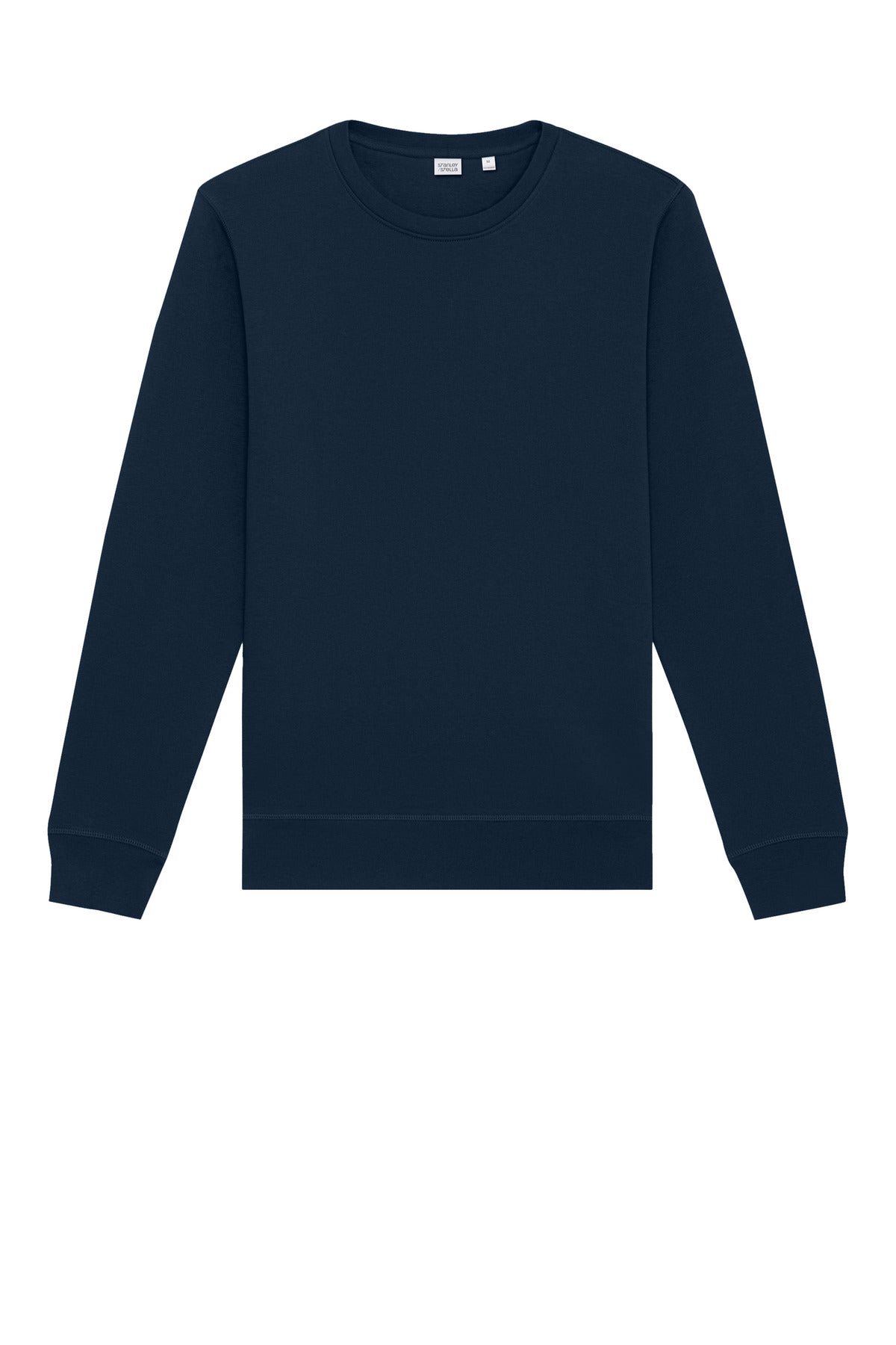 Front View of FrenchNavy Stanley/Stella Unisex Roller Crewneck Sweatshirt SXU010
