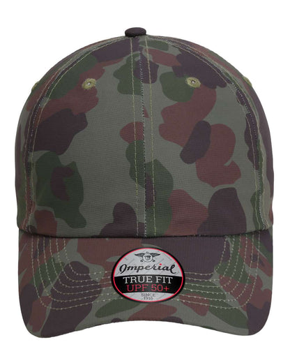 Front View of Frog Skin Green Alter Ego Cap - X210R