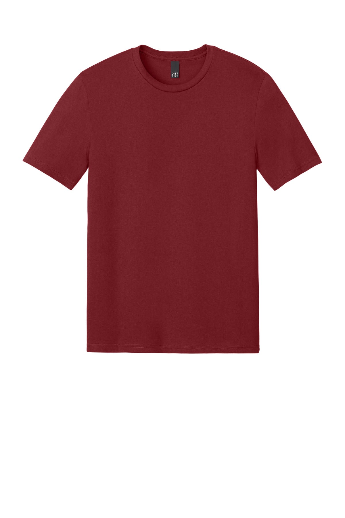 Front View of Garnet District Perfect Weight CVC Tee DT184