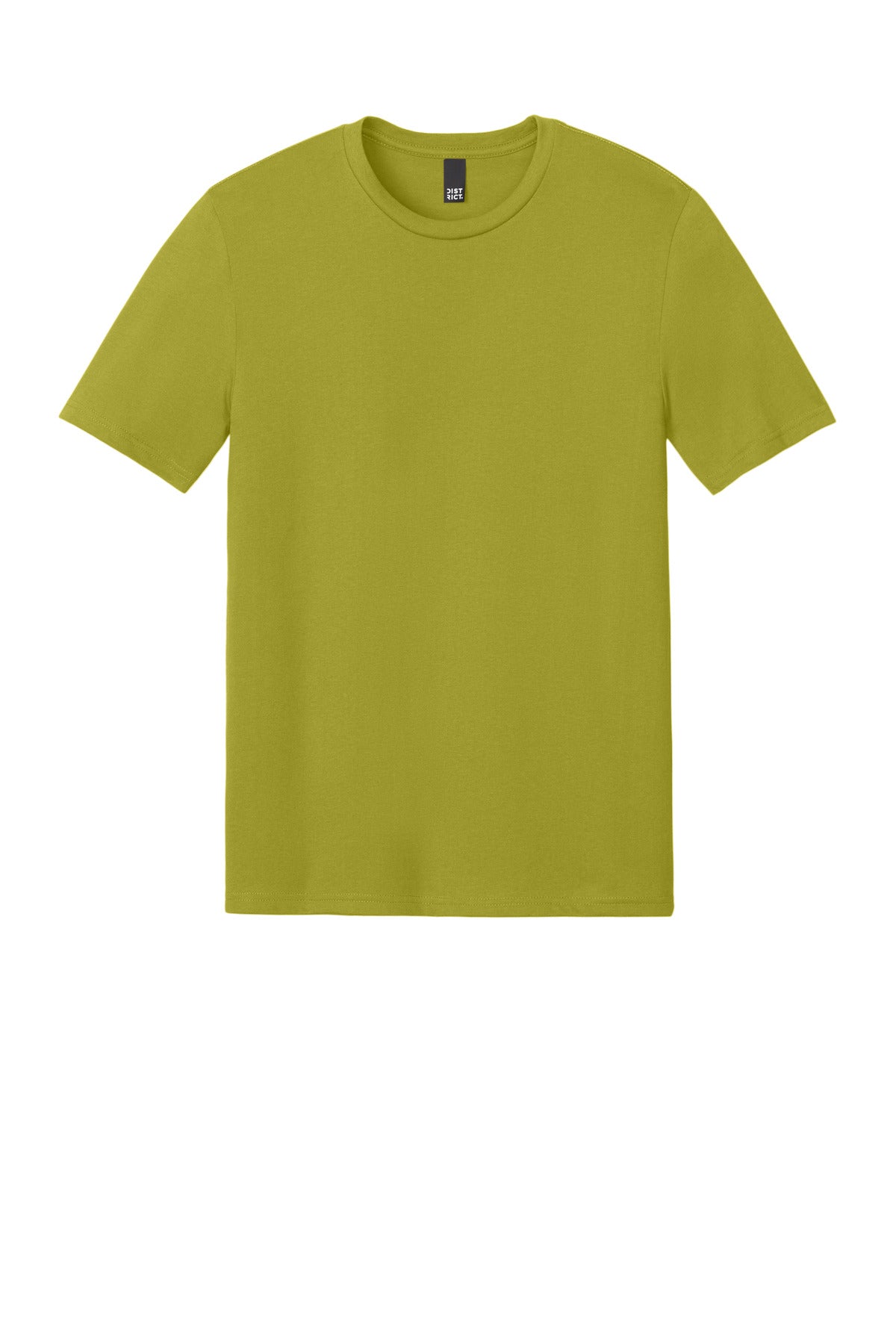 Front View of GldnCypsGn District Perfect Weight CVC Tee DT184