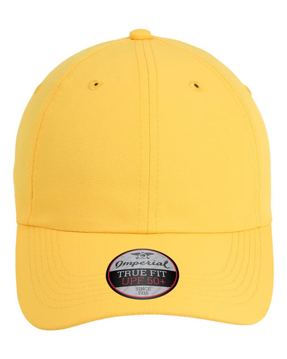 Front View of Gold The Original Performance Cap - X210P