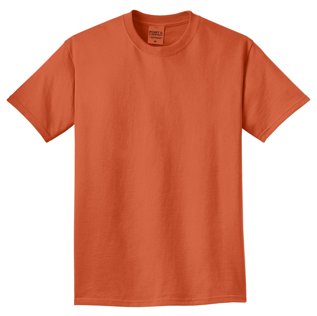 Front View of Goldfish Port & Co Beach Wash Garment-Dyed Tee. PC099
