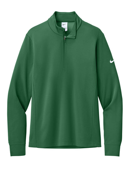 Front View of GorgeGreen Nike Essential 1/2-Zip Cover-Up NKHM8036
