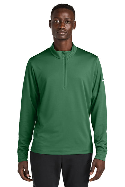 Front View of GorgeGreen Nike Essential 1/2-Zip Cover-Up NKHM8036