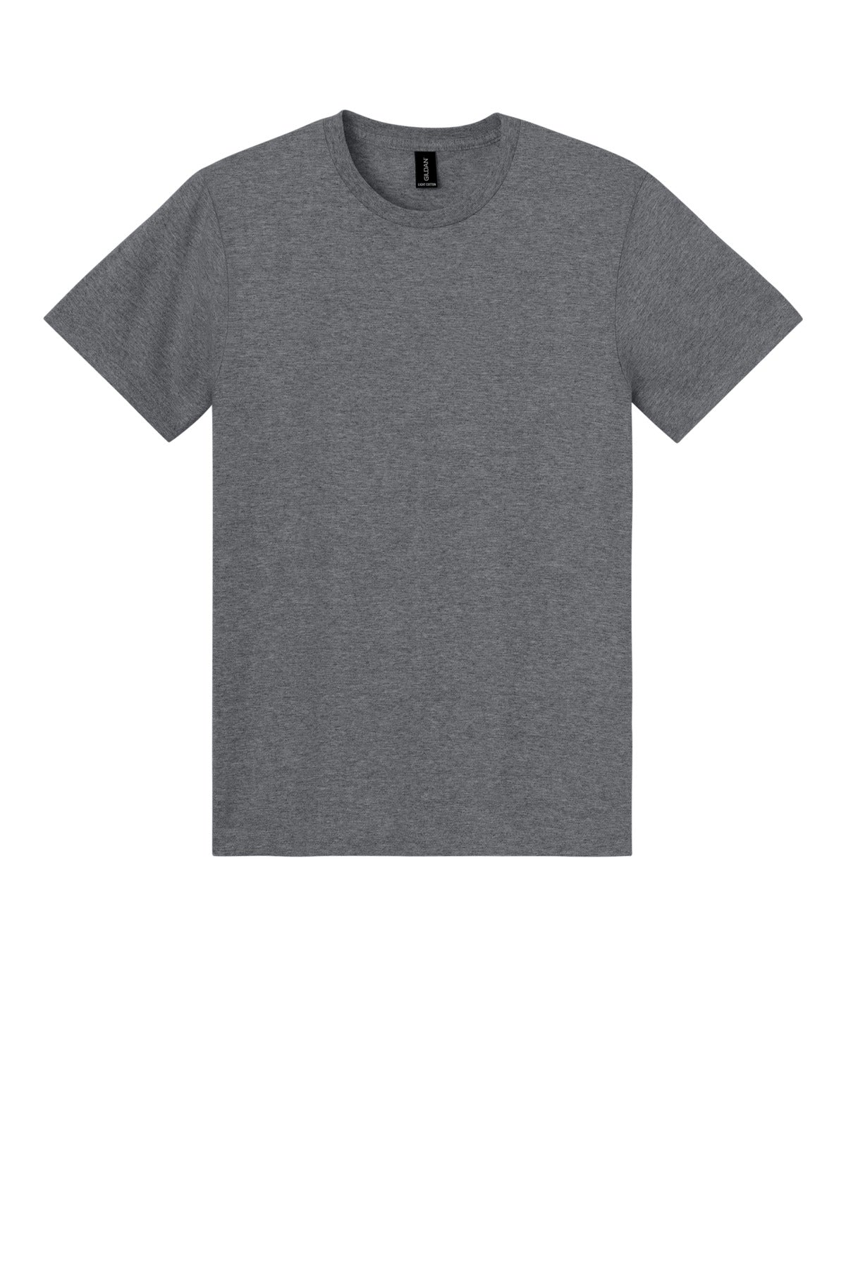 Front View of GphHeather Gildan Light Cotton Tee 3000