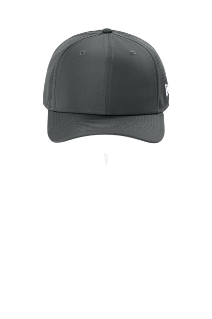 Front View of Graphite New Era 9SEVENTY Perforated Snapback Cap NE501