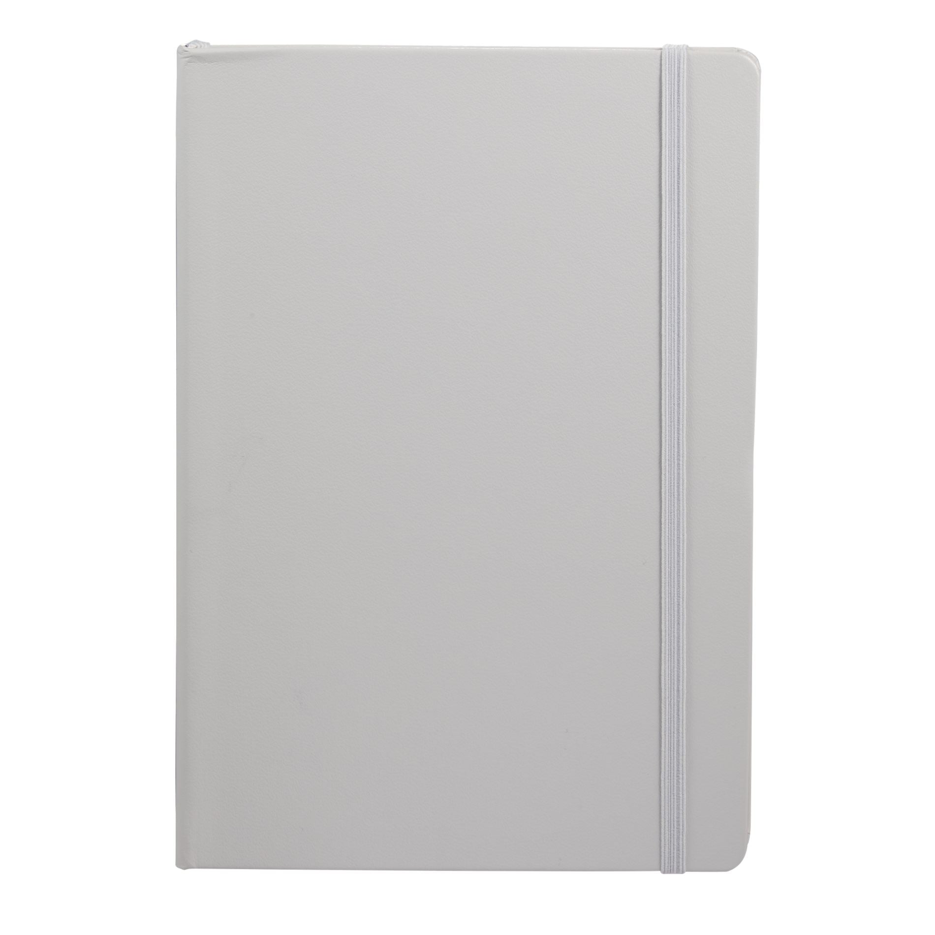 Front View of Gray LEUCHTTURM1917 5.75" x 8.25" Hardcover Notebook plain