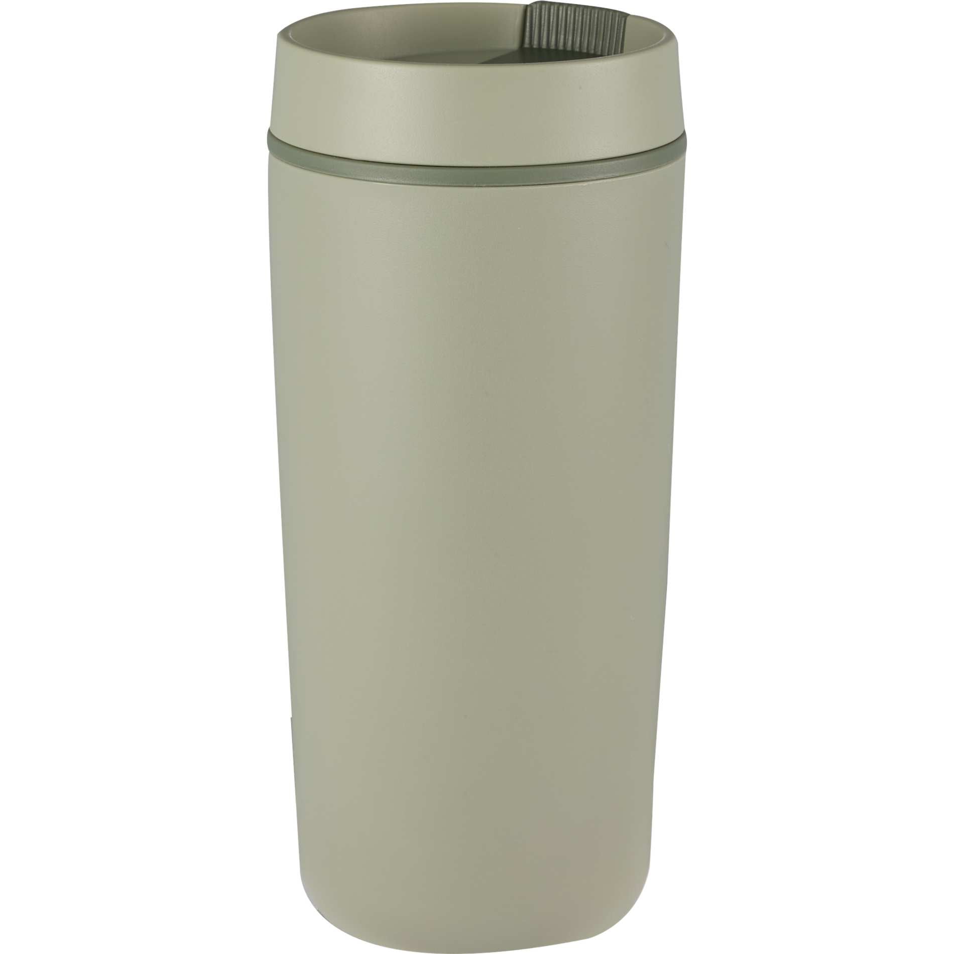 Front View of Green Grande 16oz Recycled Tumbler plain