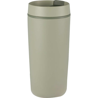 Front View of Green Grande 16oz Recycled Tumbler plain