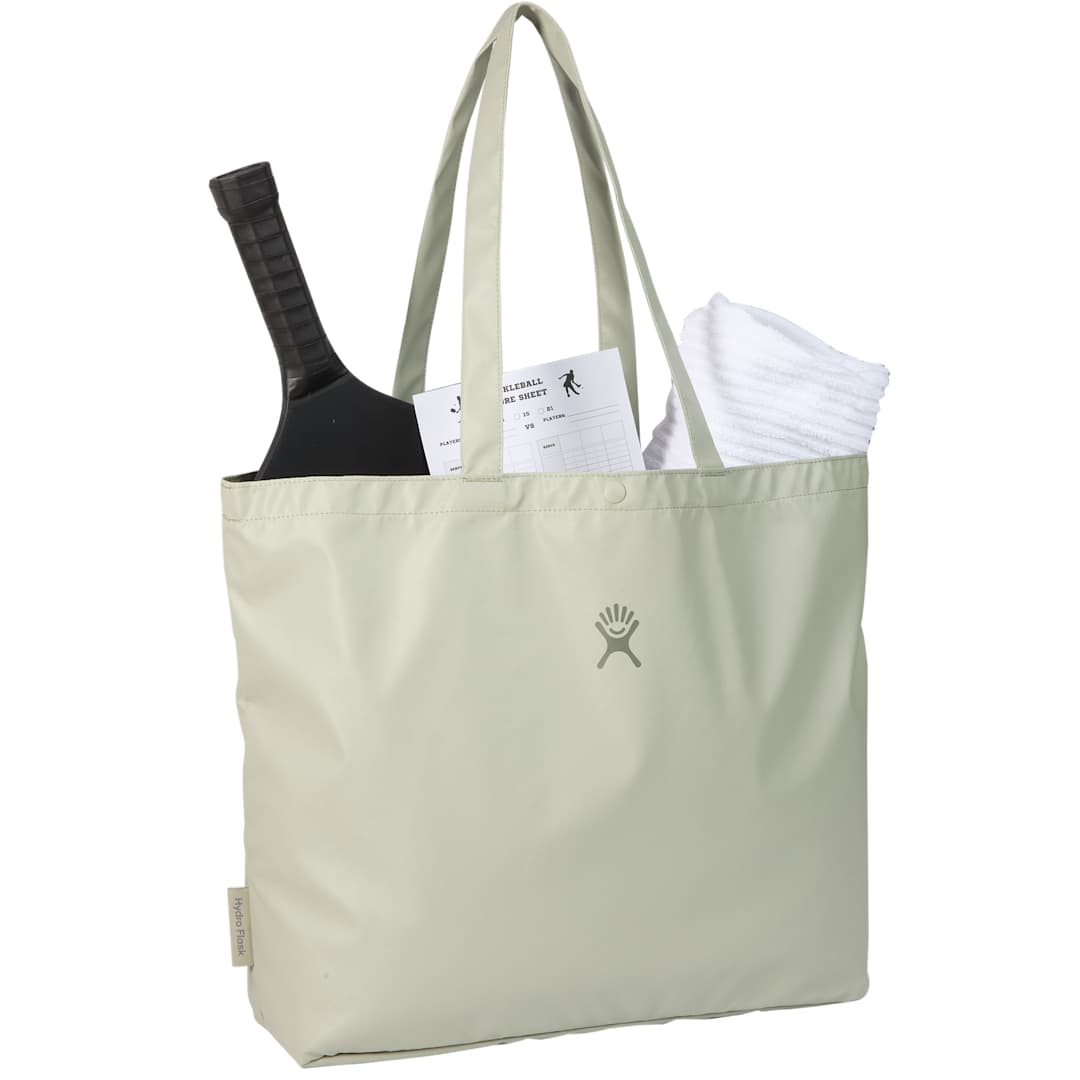 Front View of Green Hydro Flask® Tag Along Tote plain