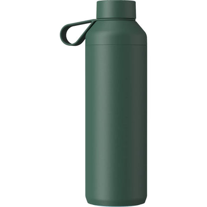 Front View of Green Ocean Bottle Peak OG Bottle 24oz plain