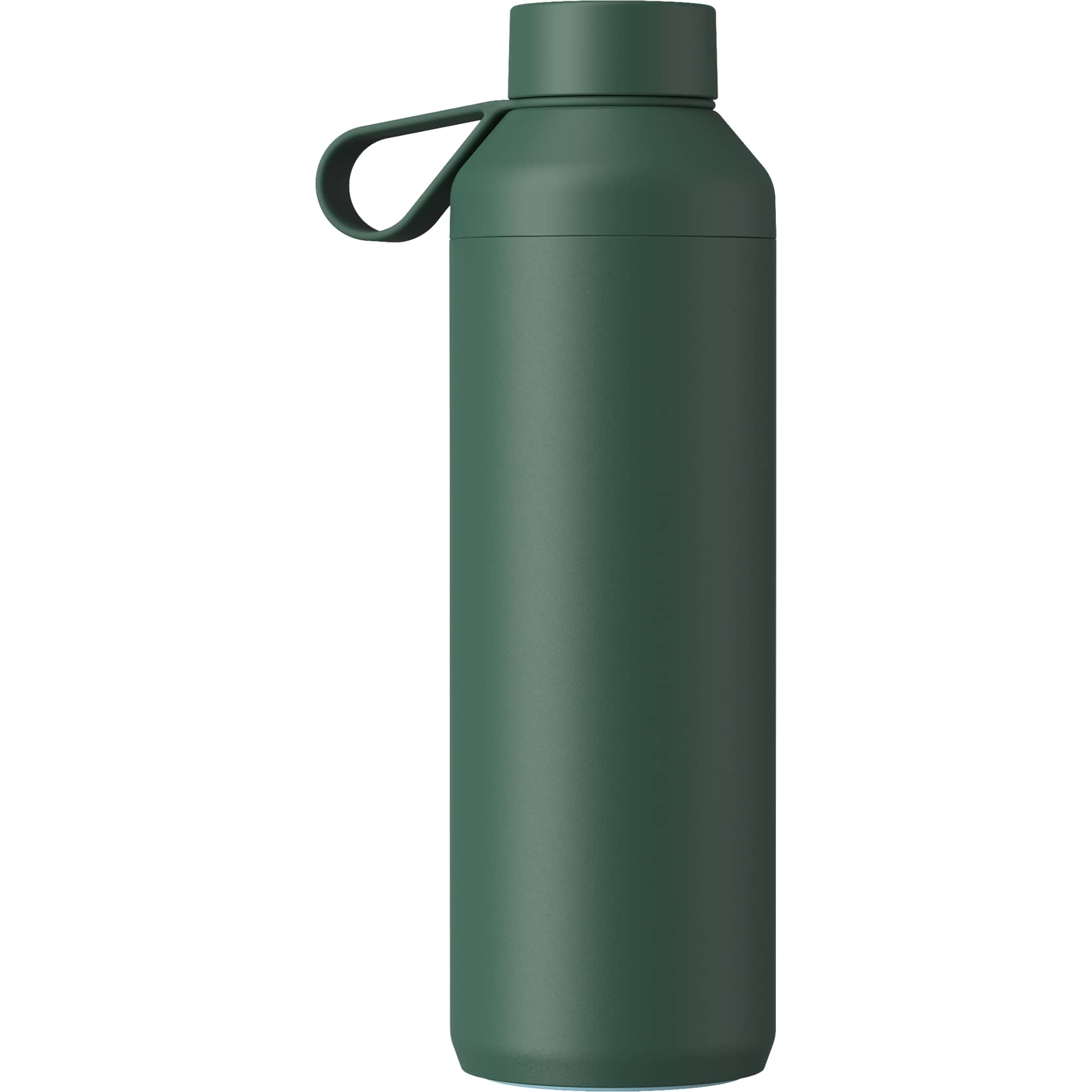 Front View of Green Ocean Bottle Peak OG Bottle 24oz plain