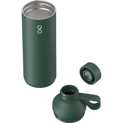 Front View of Green Ocean Bottle Peak OG Bottle 24oz plain