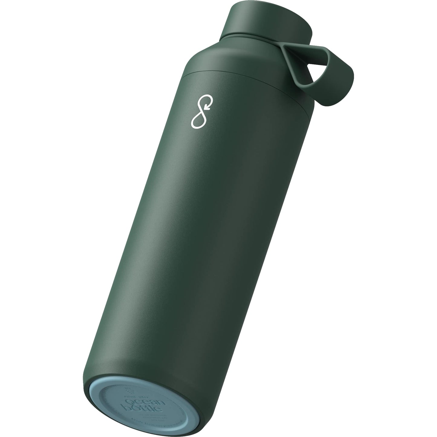 Front View of Green Ocean Bottle Peak OG Bottle 24oz plain