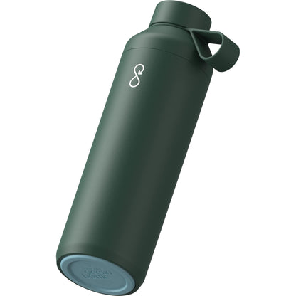 Front View of Green Ocean Bottle Peak OG Bottle 24oz plain