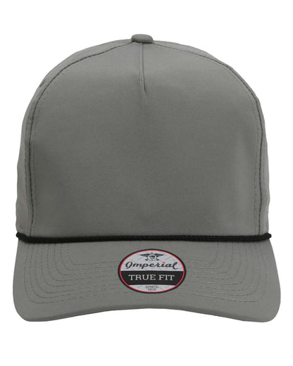 Front View of Grey/ Black The Wrightson Cap - 5054