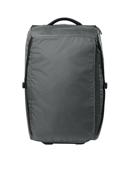 Front View of GreySteel Eddie Bauer Excursion Roller Duffel EB902
