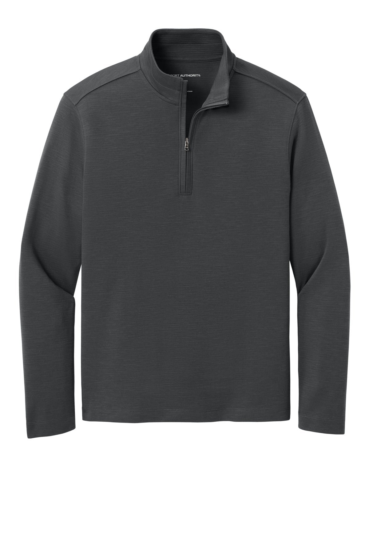 Front View of GreySteel Port Authority Breakwater 1/4-Zip Pullover K820