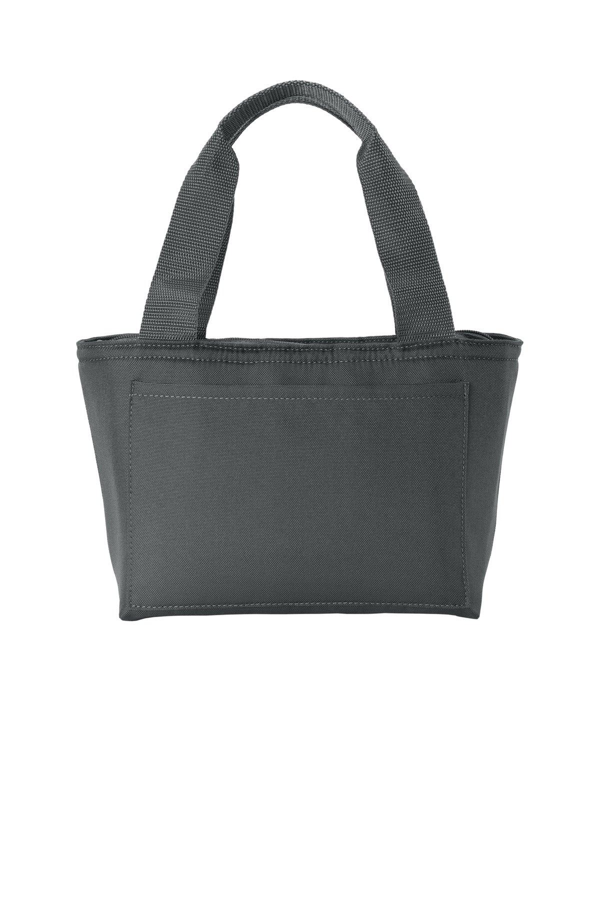 Front View of GreySteel Port Authority Insulated Lunch Tote BG518