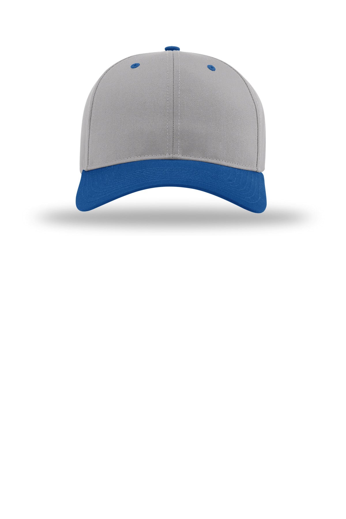Front View of Gry/Gry/Ry Richardson Pro Twill Snapback 212