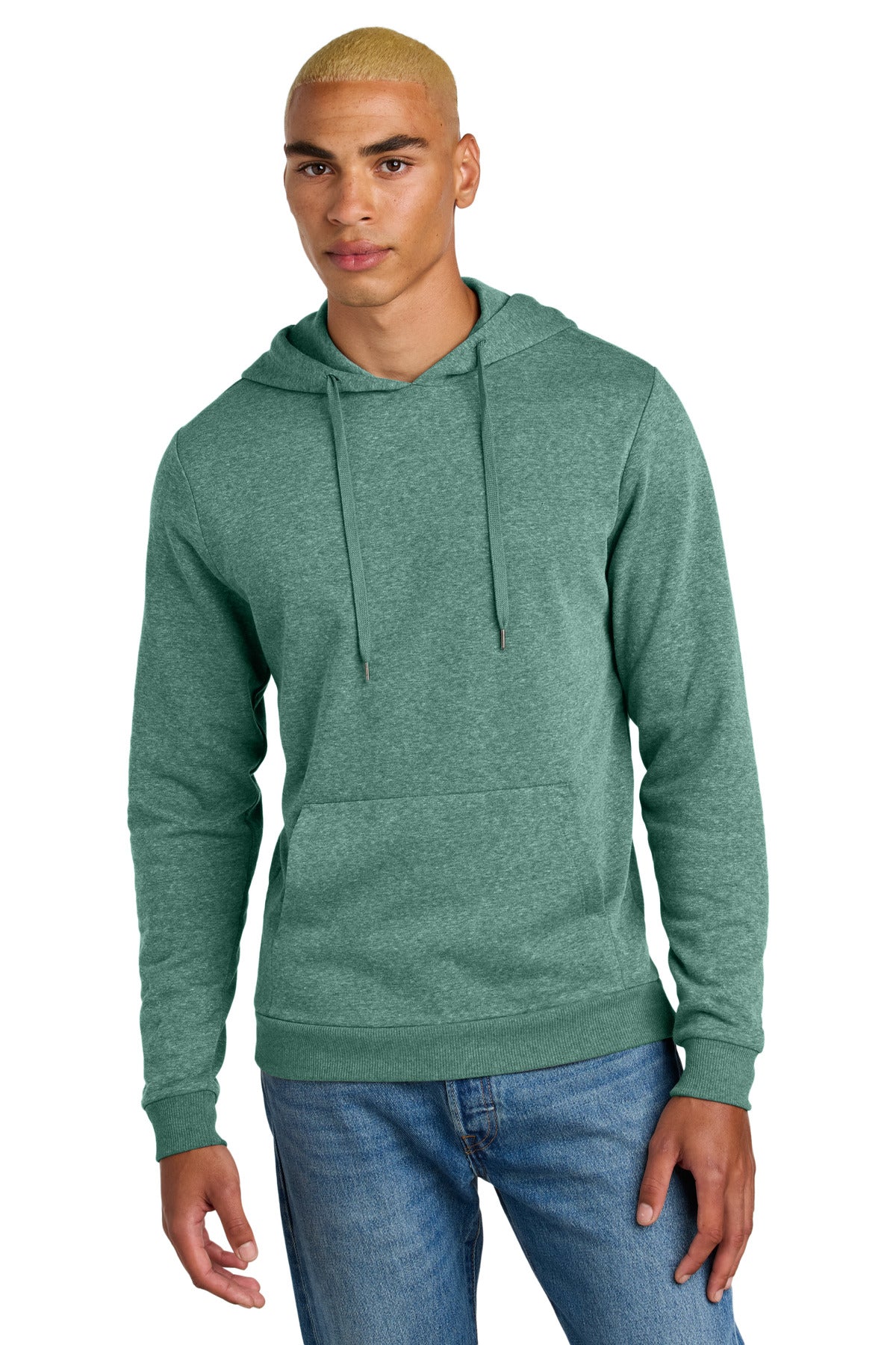 Front View of HdEuclpsBl District Perfect Tri Fleece Pullover Hoodie DT1300