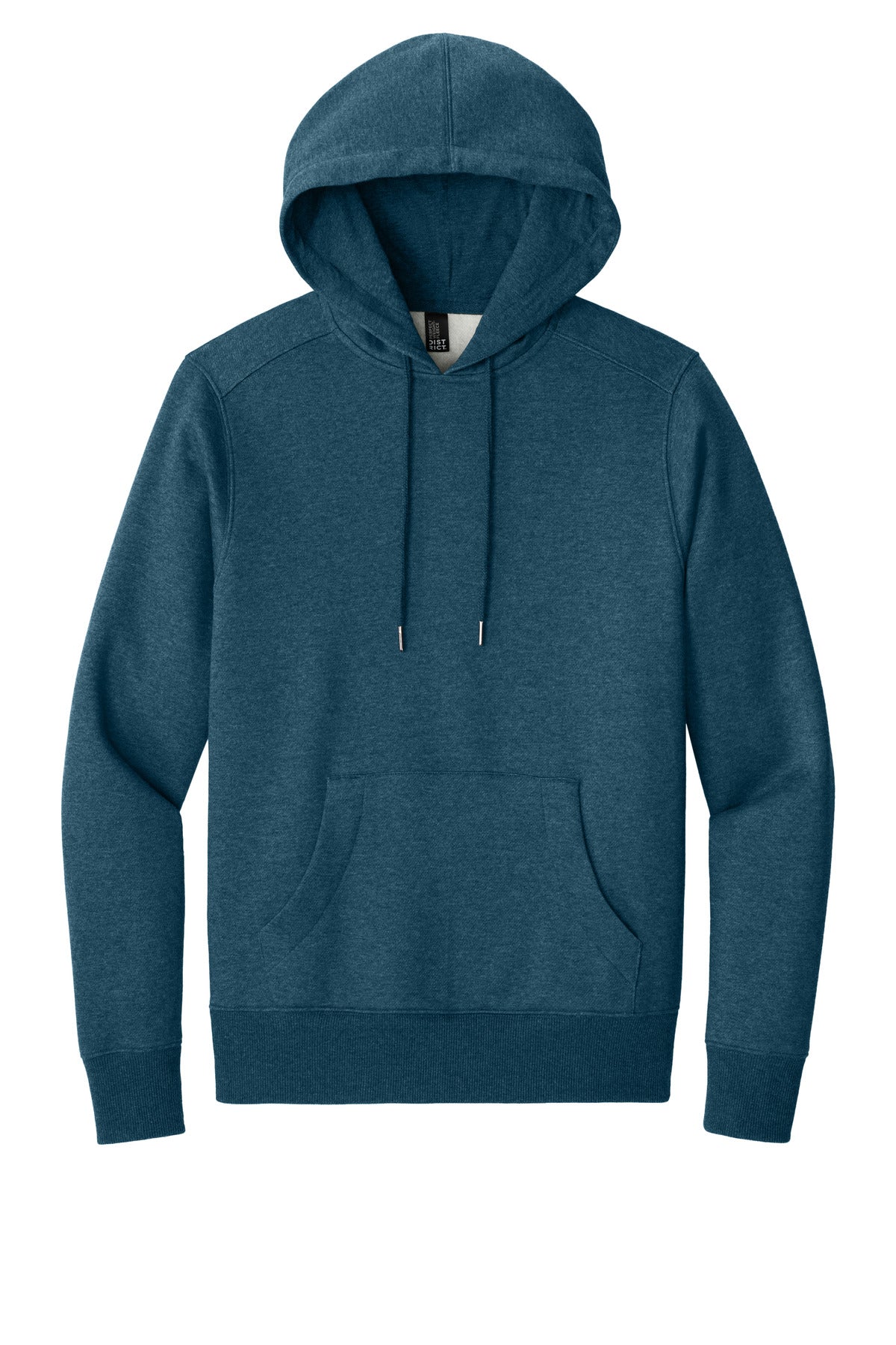 Front View of He Poseidon Bl District Perfect Weight Fleece Hoodie DT1101