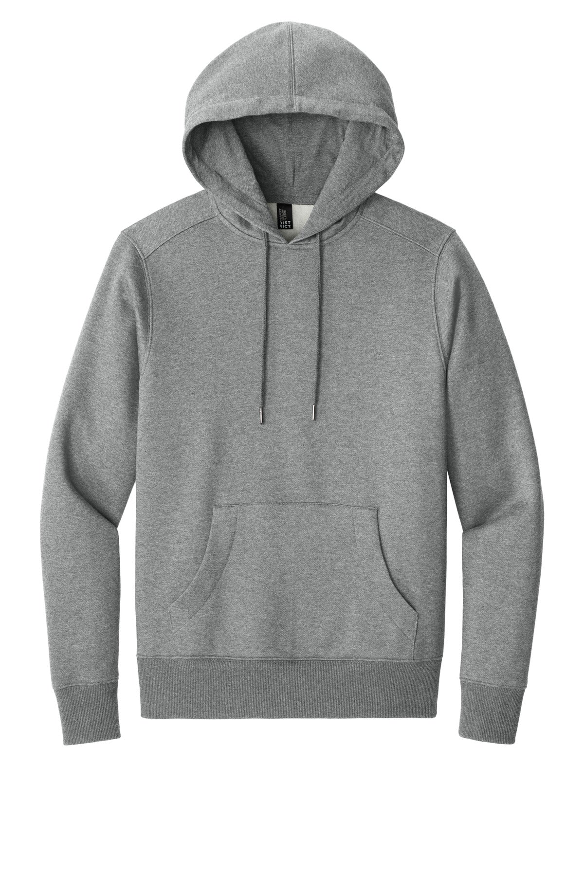 Front View of He Steel District Perfect Weight Fleece Hoodie DT1101