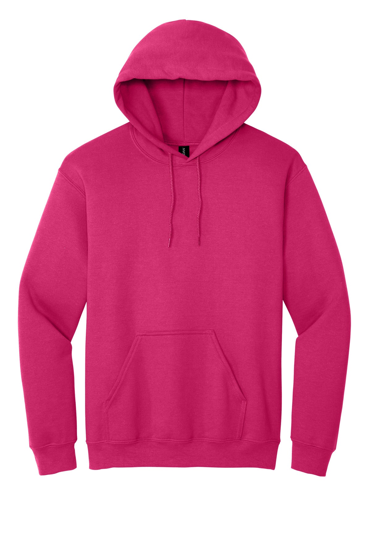Front View of Heliconia Gildan - Heavy Blend Hooded Sweatshirt. 18500