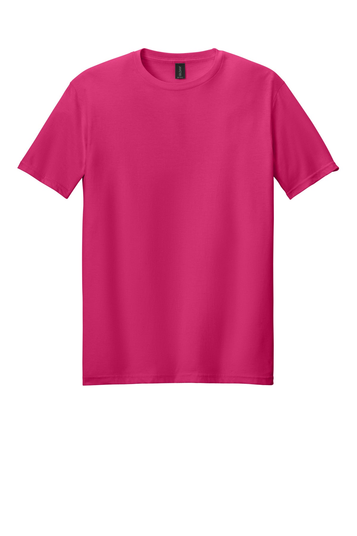 Front View of Heliconia Gildan Softstyle T-Shirt. 64000